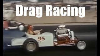 Ingenuity in Action 1950s Full Film  NHRA Drag Racing and Hot Rod Movie Vintage race cars [upl. by Hctud]