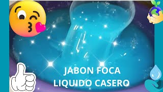 JABON FOCA LIQUIDO CASERO 👍 OBTEN DINERO DESDE CASA 💰 FÁCILMENTE [upl. by Mariette]