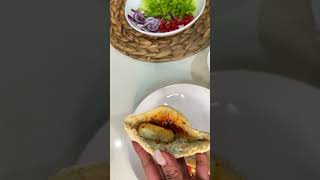 Purtassi Day 22  Halloumi Stuffed Pita’s 🥙 [upl. by Torosian]