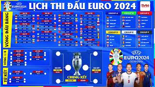 lịch thi đấu euro 2024 [upl. by Dorehs796]