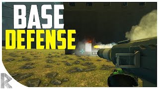 BASE DEFENSE Part 12  Getting Raided  Ark Aberration Expansion Pack PVP 26 [upl. by Assehc388]