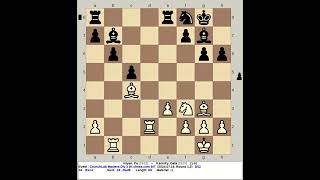 Iniyan Pa vs Kamsky Gata  CrunchLab Masters Chess Div 3 W 2024 chess com INT R1 2 [upl. by Tegdirb]