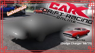 Tuneando el Thunderstrike Dodge Charger 6870 en CarX Drift [upl. by Bandur307]