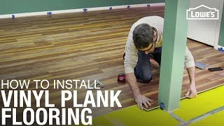 How To Install Waterproof Vinyl Plank Flooring  DIY Flooring Installation [upl. by Oirad]