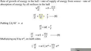 204 Sabines formula  derivation [upl. by Cherie]