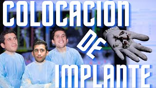 COLOCACIÓN de IMPLANTE [upl. by Sairu]