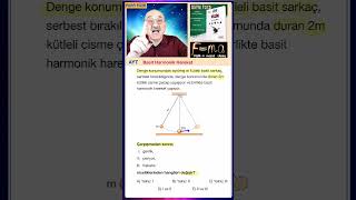 1 SORU 1 NET  BASİT HARMONİK HAREKET aytfizik yks shortvideo [upl. by Fagan]