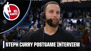 Steph Curry describes Warriors’ mindset in first game since death of Dejan Milojević  NBA on ESPN [upl. by Sweatt288]