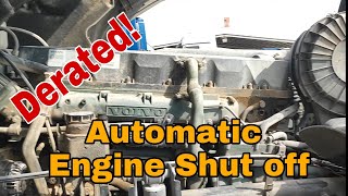 Automatic Engine Shut off  Derated Engine [upl. by Shirline]