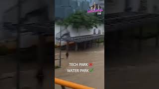 Manyata Tech Park flooded with rain water😓 [upl. by Alecia]