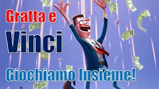 Gratta e Vinci  Grattiamo insieme e vediamo se vinciamo [upl. by Attolrac]