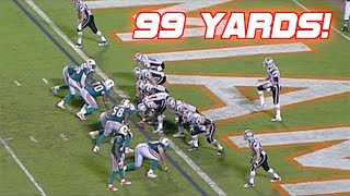 Longest Passing Plays in NFL History 95 yards [upl. by Ierna]