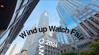 Exploring the Wind Up Watch Fair in NYC 2024 [upl. by Ekrub653]