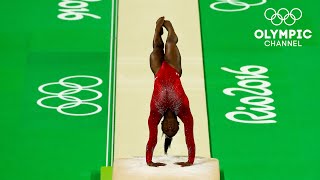 1️⃣6️⃣  Simone Biles highest scored event  16050  31DaysOfOlympics [upl. by Enenaej]