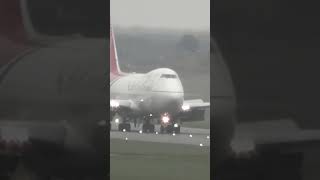 B747 Arr  Doncaster airport aircraft pilot planespotting dsa boeing dsaf airlines jet [upl. by Aicercal]