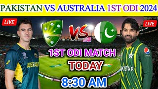 Pakistan vs Australia 1st odi match todayPak team playing vs Australia  Pak vs aus odi series 2024 [upl. by Trilby]