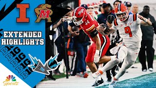 Illinois vs Maryland  EXTENDED HIGHLIGHTS  10142023  NBC Sports [upl. by Eanehs]