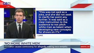 ITV editor causes controversy for allegedly making race remarks [upl. by Nofets]