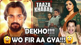 Taaza Khabar Season 2 Trailer REVIEW  Bhuvan Bam  Tahalka Review [upl. by Inattyrb]