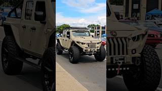 Jeep Gladiator Soflo Custom Drive By Woodward Dream Cruise 2024 [upl. by Sarid382]