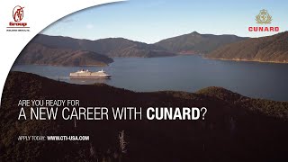 Are you ready for a new career with Cunard [upl. by Gaivn]