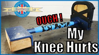 Homemade Carpet Fitting Tool  DIY Carpet Fitting Knee Kicker  Homemade Carpet Tensioner Stretcher [upl. by Ladonna]