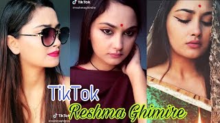 Reshma Ghimire Best TikTok  New Nepali TikTOk Musically Compilation Videos [upl. by Ailed]