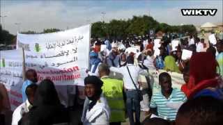 Reportage exclusif sur le retour de Biram à Nouakchott après avoir reçu le Prix Weimar [upl. by Ben948]