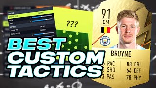 THE BEST FIFA 22 FORMATION 4231 AND CUSTOM TACTICS BROKEN [upl. by Kory]