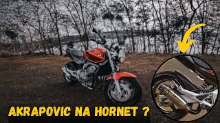 Ponteira Akrapovic na Hornet [upl. by Slosberg]