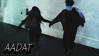 Ab To Aadat Si Hain Mujhko Aise Jine Mein Lyrics  Atif Aslam  Lofi Lyrics Aadat [upl. by Omissam]