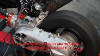 Test DYNOJET Stage6 RT MKI 70cc QUAD Exhaust Mach1 LOCK BELT 11 [upl. by Gannon283]