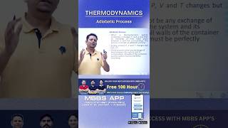 Adiabatic Process Explained in Hindi neet physicswallah thermodynamics [upl. by Klockau]