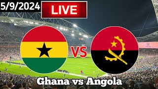 Ghana Vs Angola Live Match Today Africa Cup of Nations Qualification [upl. by Lledraw]