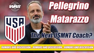 The Next USMNT Head Coach Pellegrino Matarazzo [upl. by Barbe]