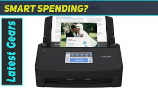 ScanSnap iX1600 The Ultimate Document Scanner for Home and Business [upl. by Ahsita]