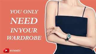 9 Luxury Items You Only Need in Your Wardrobe 2024  Hymmes Luxury Vlog [upl. by Venable]