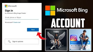 Bing Image Creator Sign Up  Unlimted Prompt  How to Sign In Microsoft Account [upl. by Aiblis440]