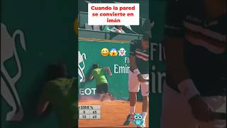 El recogepelotas imán  Increíble fail durante el partido de tenis [upl. by Sumetra]