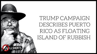 Trumps comedian said Puerto Rico is floating rubbish bin [upl. by Arraeit]