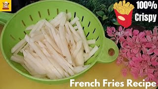 Homemade French Fries Recipe MacDonald जैसे Crispy French Fries At Home [upl. by Hafirahs214]