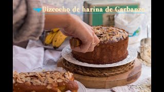 BIZCOCHO DE HARINA DE GARBANZO Sin gluten galletasdelmundo [upl. by Elnukeda]