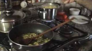 Tagliolini con zucchine e acciughe video ricetta n° 049 [upl. by Birecree]