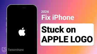 😲Fix iOS 1817 iPhone Stuck on Apple Logo 2024  No Data loss  Unfreeze All iPhone [upl. by Emor466]