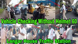 Vehicle Checking Without Helmet 60 Bike Without Number Plate Sezied LangarHouseTrafficStation [upl. by Caia]