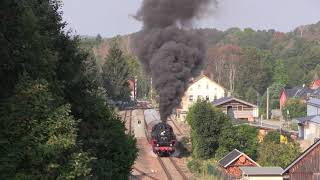 86 1333 mit ordentlich Last auf Spätsommertour durchs Erzgebirge [upl. by Lat]