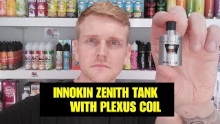 INNOKIN ZENITH TANK amp PLEXUS COIL REVIEW [upl. by Elrebmik]