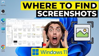 Where are screenshots saved in Windows 11  How to Find Screenshots in Windows 11 [upl. by Clarisa]