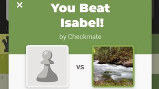 How I beat a 1600 Chesscom AI Isabel bot [upl. by Ettelorahc540]