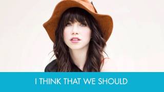 Carly Rae Jepsen quotCuriosityquot Lyric Video [upl. by Farl]